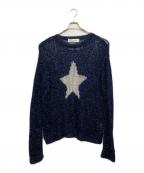 DAIRIKUダイリク）の古着「Babylon Star Lame Knit」｜ネイビー