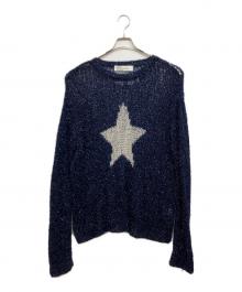 DAIRIKU（ダイリク）の古着「Babylon Star Lame Knit」｜ネイビー
