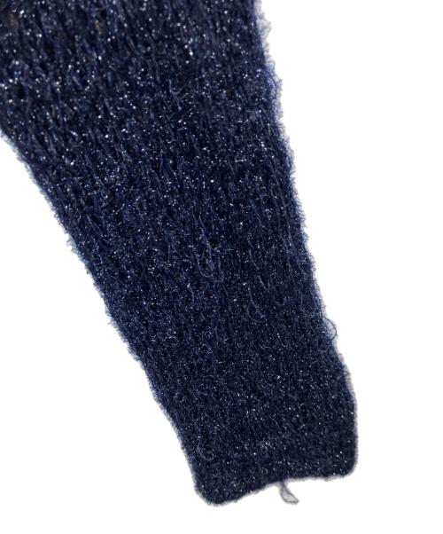 DAIRIKU（ダイリク）DAIRIKU (ダイリク) Babylon Star Lame Knit ネイビー サイズ:Freeの古着・服飾アイテム
