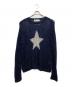 DAIRIKU（ダイリク）の古着「Babylon Star Lame Knit」｜ネイビー