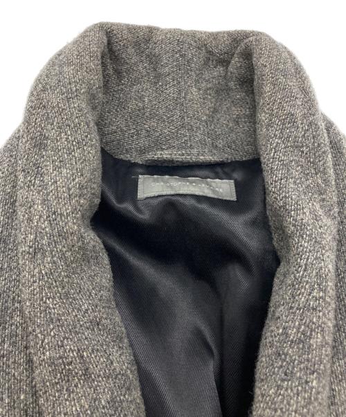 CHRISTOPHE LEMAIRE（クリストフ ルメール）CHRISTOPHE LEMAIRE (クリストフ ルメール) ショールカラーコート グレー サイズ:44の古着・服飾アイテム