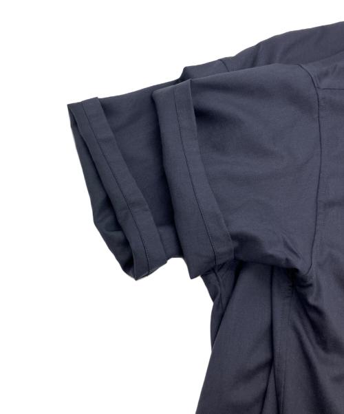wravee（ラヴィー）wravee (ラヴィー) サマーウール 半袖シャツ ネイビー サイズ:SIZE２の古着・服飾アイテム
