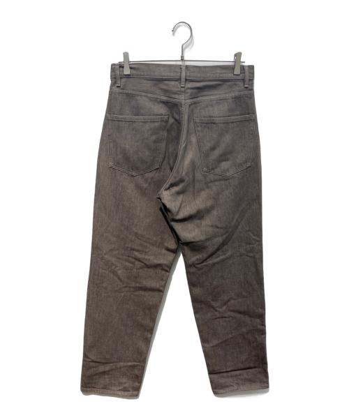 AURALEE（オーラリー）AURALEE (オーラリー) HARD TWIST BROWN DENIM WIDE PANTS　A23AP03MD ブラウン サイズ:30の古着・服飾アイテム