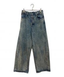 ssstein（シュタイン）の古着「TWIST SEAM BAGGY VINTAGE DENIM JEANS」｜インディゴ