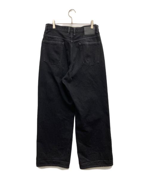 NAKEDGAUGE（ネイキッドゲージ）NAKEDGAUGE (ネイキッドゲージ) ONE WASH BLACK DENIM ASHLEY JEANS ブラック サイズ:2の古着・服飾アイテム