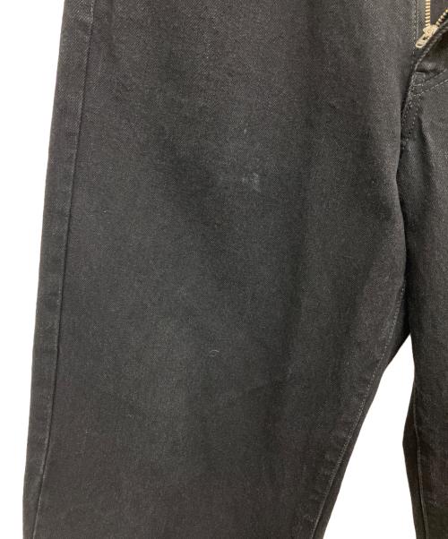 NAKEDGAUGE（ネイキッドゲージ）NAKEDGAUGE (ネイキッドゲージ) ONE WASH BLACK DENIM ASHLEY JEANS ブラック サイズ:2の古着・服飾アイテム