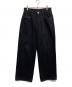 NAKEDGAUGE（ネイキッドゲージ）の古着「ONE WASH BLACK DENIM ASHLEY JEANS」｜ブラック