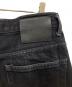 中古・古着 NAKEDGAUGE (ネイキッドゲージ) ONE WASH BLACK DENIM ASHLEY JEANS ブラック サイズ:2：14000円