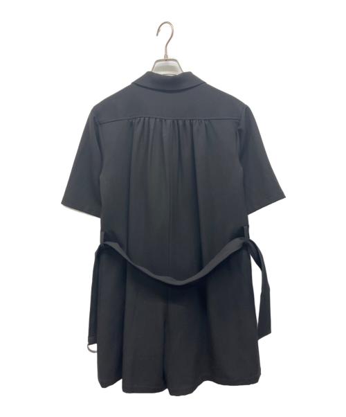 Ameri（アメリ）AMERI (アメリ) ダブルブレストテーラードサロペット ブラック サイズ:Mの古着・服飾アイテム