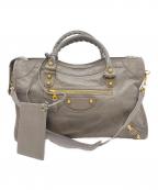 BALENCIAGAバレンシアガ）の古着「ジャイアントシティバッグ」｜グレー