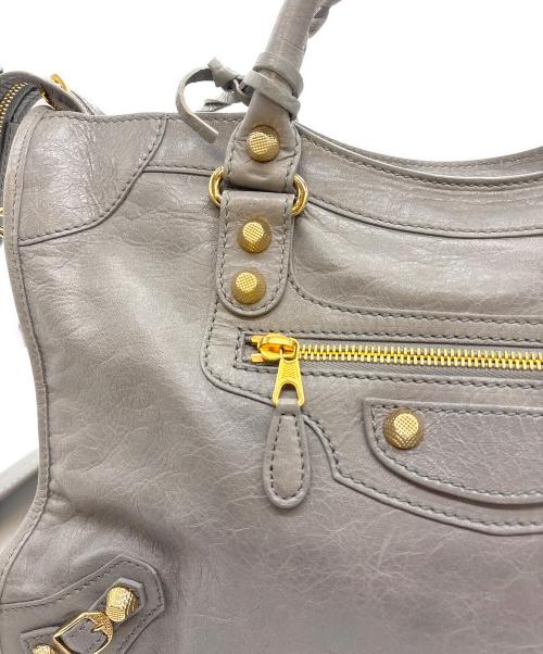 BALENCIAGA（バレンシアガ）BALENCIAGA (バレンシアガ) ジャイアントシティバッグ グレーの古着・服飾アイテム