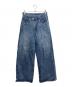 M TO R（ムウトアール）の古着「WRAP BAGGY DENIM」｜インディゴ