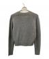 theory (セオリー) ウールカシミヤVネックニット グレー サイズ:S：4000円