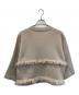 WEEKEND Max Mara (ウィークエンド マックスマーラ) フリンジニットカーディガン ベージュ サイズ:XS：12000円