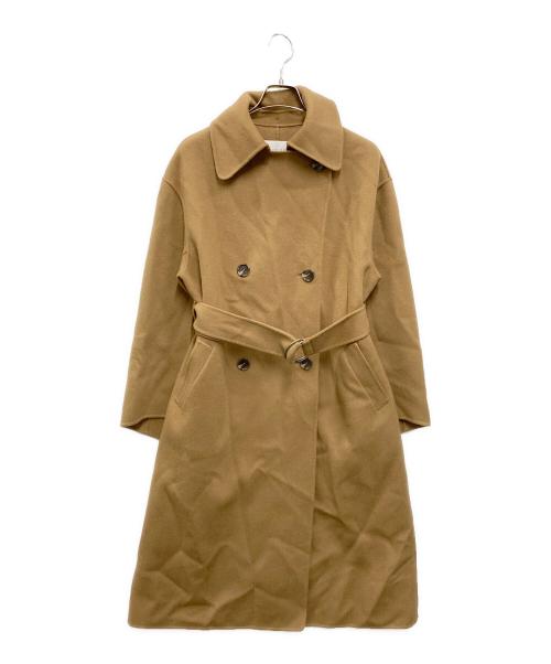 LE CIEL BLEU（ルシェルブルー）LE CIEL BLEU (ルシェルブルー) リバーコート キャメル サイズ:36の古着・服飾アイテム