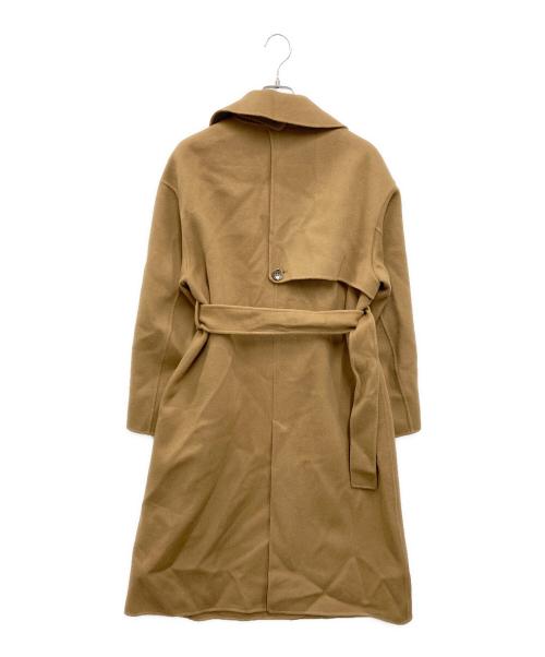 LE CIEL BLEU（ルシェルブルー）LE CIEL BLEU (ルシェルブルー) リバーコート キャメル サイズ:36の古着・服飾アイテム