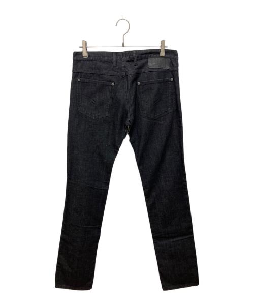 NEIL BARRETT（ニールバレット）NEIL BARRETT (ニールバレット) シルバーペイントデニムパンツ ブラック サイズ:W31の古着・服飾アイテム