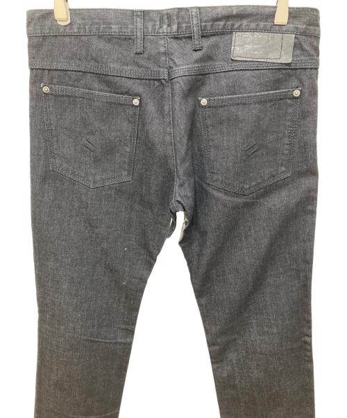 NEIL BARRETT（ニールバレット）NEIL BARRETT (ニールバレット) シルバーペイントデニムパンツ ブラック サイズ:W31の古着・服飾アイテム