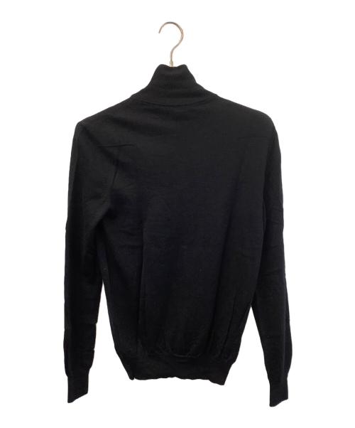 DIOR HOMME（ディオール オム）DIOR HOMME (ディオール オム) double zip drivers knit ブラック サイズ:Freeの古着・服飾アイテム