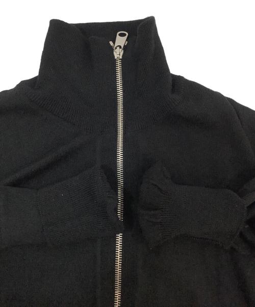 DIOR HOMME（ディオール オム）DIOR HOMME (ディオール オム) double zip drivers knit ブラック サイズ:Freeの古着・服飾アイテム