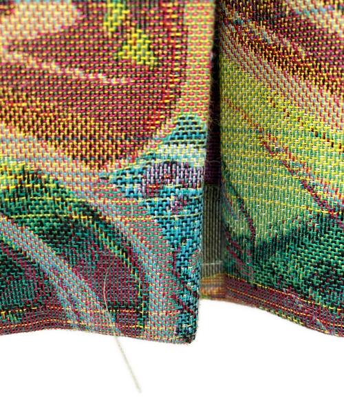 CABAN（キャバン）CABAN (キャバン) マルチジャカード 2タックスカート グリーン サイズ:Sの古着・服飾アイテム