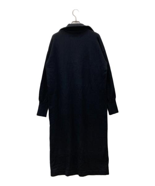 Diagram（ダイアグラム）Diagram (ダイアグラム) ストレートニットワンピース ブラック サイズ:36の古着・服飾アイテム