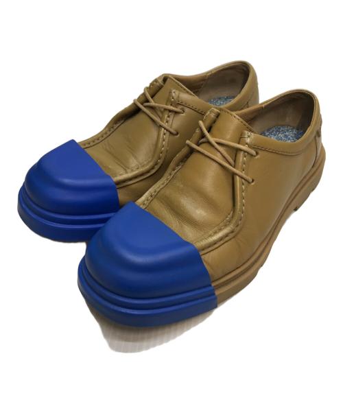 CAMPER（カンペール）CAMPER (カンペール) シューズ ベージュ×ブルー サイズ:SIZE 37の古着・服飾アイテム