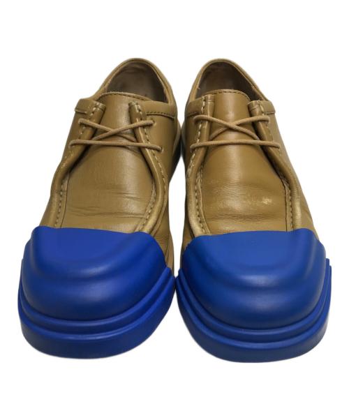 CAMPER（カンペール）CAMPER (カンペール) シューズ ベージュ×ブルー サイズ:SIZE 37の古着・服飾アイテム
