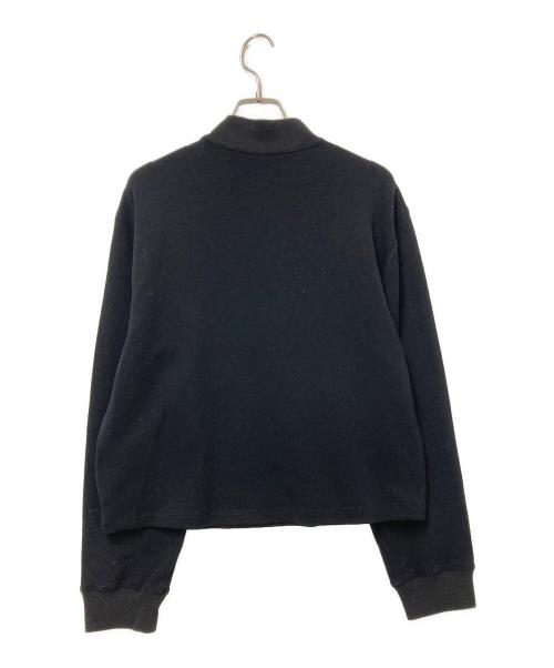 theory（セオリー）theory (セオリー) ハーフジップスウェット ブラック サイズ:Sの古着・服飾アイテム