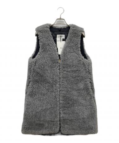 中古・古着通販】THE RERACS (ザ リラクス) ボアフリースベスト グレー