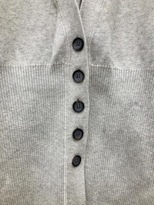 TODAYFUL（トゥデイフル）TODAYFUL (トゥデイフル) ウエストシェイプニットカーディガン グレー サイズ:FREEの古着・服飾アイテム