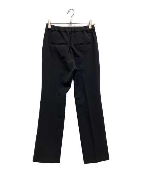 Whim Gazette（ウィムガゼット）Whim Gazette (ウィムガゼット) フロントスリットパンツ ブラック サイズ:38の古着・服飾アイテム