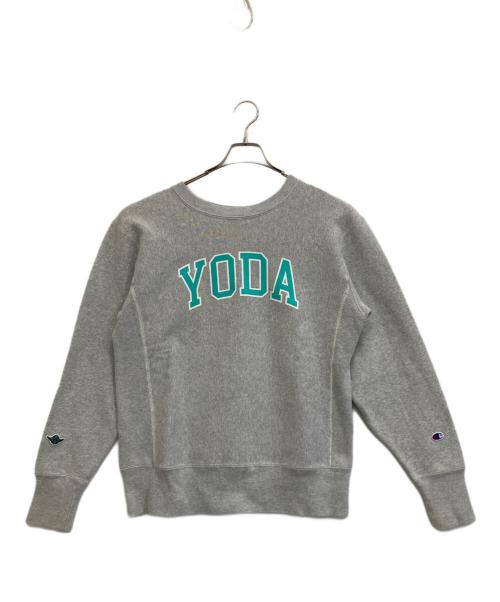 Champion REVERSE WEAVE（チャンピオン リバース ウィーブ）Champion REVERSE WEAVE (チャンピオン リバース ウィーブ) STAR WARS (スターウォーズ) クルーネックスウェット グレー サイズ:Ｌの古着・服飾アイテム
