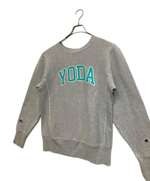 Champion REVERSE WEAVE（チャンピオン リバース ウィーブ）Champion REVERSE WEAVE (チャンピオン リバース ウィーブ) STAR WARS (スターウォーズ) クルーネックスウェット グレー サイズ:Ｌの古着・服飾アイテム