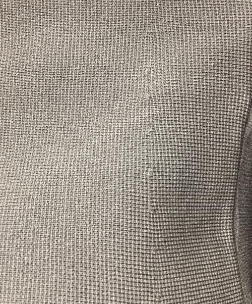 OMMO（オーエムエムオー）OMMO (オーエムエムオー) TENT LINE BLOCKING KNIT OP ブラック/ホワイト/グリーン サイズ:36の古着・服飾アイテム