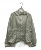 anukeアンヌーク）の古着「Nylon Light Blouson」｜アイスブルー