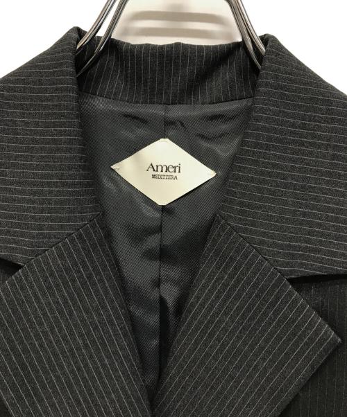 Ameri（アメリ）AMERI (アメリ) オーガンジードッキングベスト ブラック サイズ:S 未使用品の古着・服飾アイテム