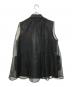 AMERI (アメリ) オーガンジードッキングベスト ブラック サイズ:S 未使用品：14000円