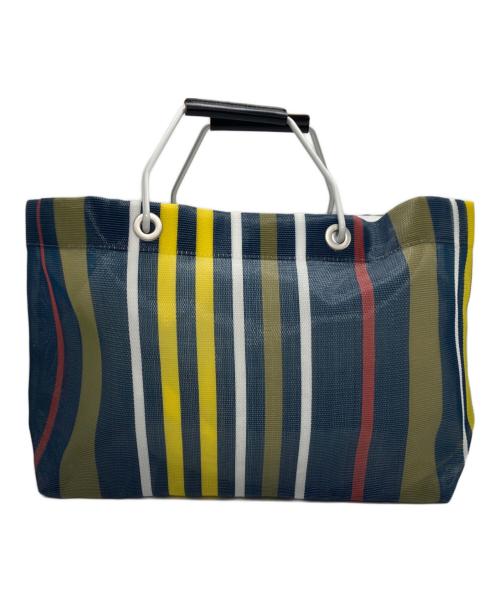 MARNI（マルニ）MARNI (マルニ) フラワーカフェトート ネイビー サイズ:下記参照の古着・服飾アイテム