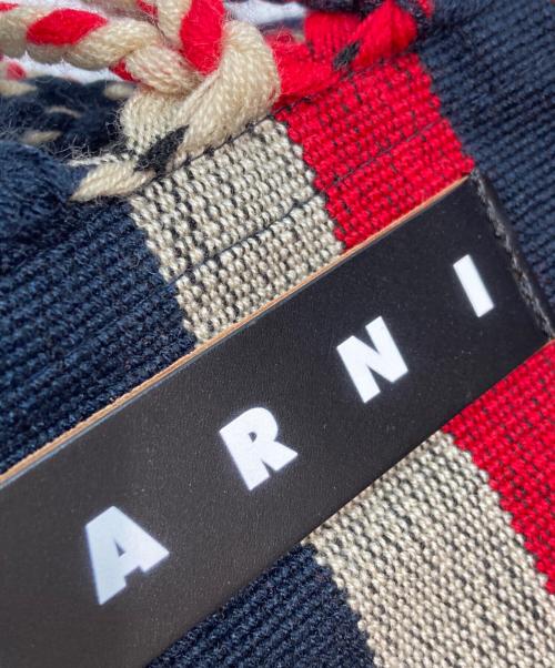 MARNI（マルニ）MARNI (マルニ) マーケットハンモックバッグ ブルーの古着・服飾アイテム