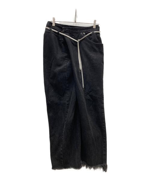 MAISON EUREKA（メゾンエウレカ）MAISON EUREKA (メゾンエウレカ) VINTAGE REWORK BIGGY PANTS ブラック サイズ:Sの古着・服飾アイテム