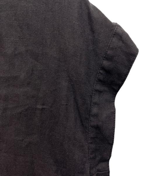 Spick and Span（スピック＆スパン）Spick and Span (スピック＆スパン) リネンカフタンドレス ブラック サイズ:38の古着・服飾アイテム