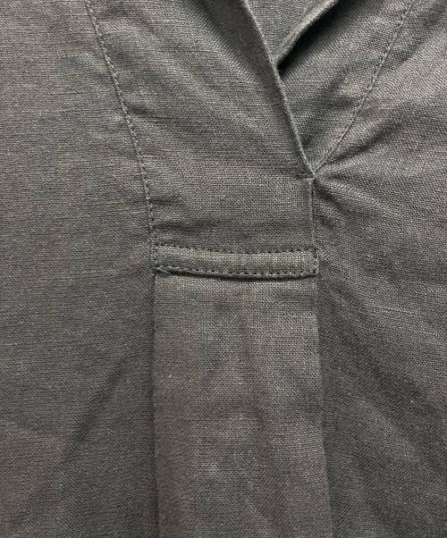 Spick and Span（スピック＆スパン）Spick and Span (スピック＆スパン) リネンカフタンドレス ブラック サイズ:38の古着・服飾アイテム