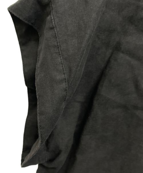 Spick and Span（スピック＆スパン）Spick and Span (スピック＆スパン) リネンカフタンドレス ブラック サイズ:38の古着・服飾アイテム