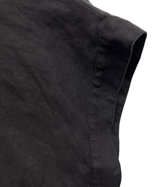 Spick and Span（スピック＆スパン）Spick and Span (スピック＆スパン) リネンカフタンドレス ブラック サイズ:38の古着・服飾アイテム