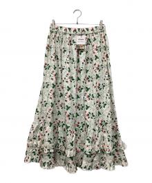 batsheva×LAURA ASHLEY（バットシェバ×ローラ アシュレイ）の古着「Pembroke Skirt」｜ホワイト