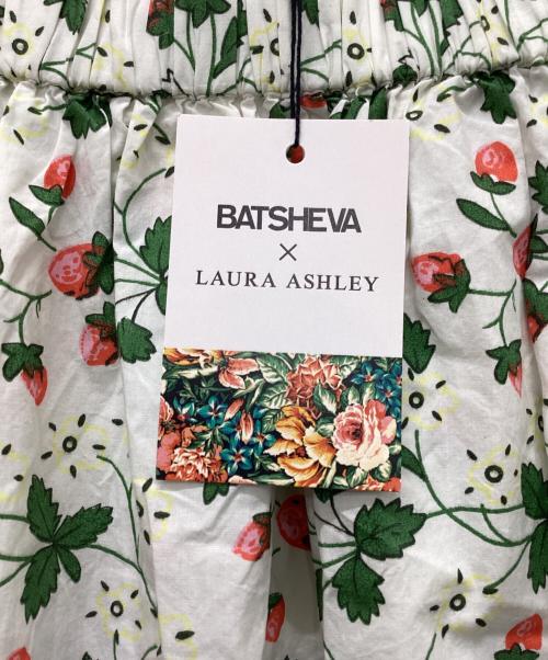 batsheva（バットシェバ）BATSHEVA (バットシェバ) LAURA ASHLEY (ローラ アシュレイ) Pembroke Skirt ホワイト サイズ:8の古着・服飾アイテム