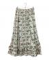 BATSHEVA (バットシェバ) LAURA ASHLEY (ローラ アシュレイ) Pembroke Skirt ホワイト サイズ:8：5000円