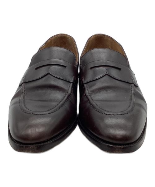 TLB Mallorca（ティーエルビー マヨルカ）TLB Mallorca (ティーエルビー マヨルカ) コインローファー ブラウン サイズ:7の古着・服飾アイテム