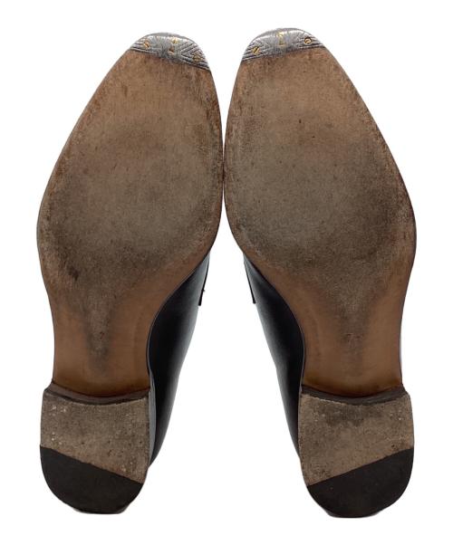 TLB Mallorca（ティーエルビー マヨルカ）TLB Mallorca (ティーエルビー マヨルカ) コインローファー ブラウン サイズ:7の古着・服飾アイテム